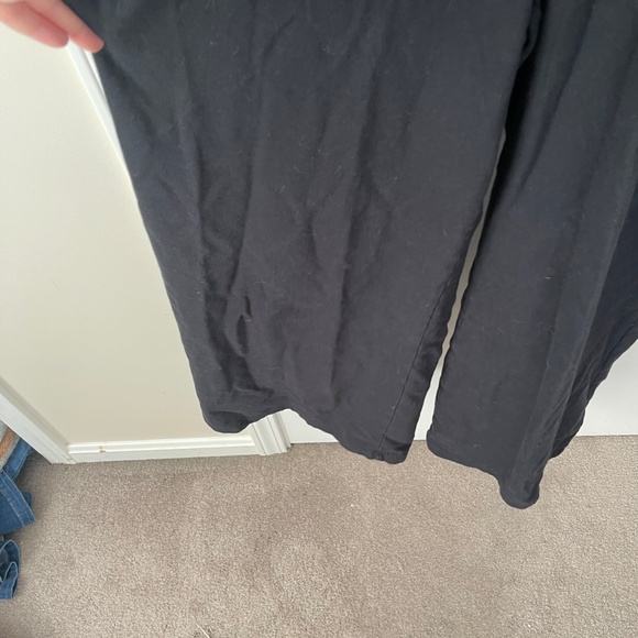 Aerie Fleece Wide Leg Button Down Jumpsuit - Picture 9 of 12